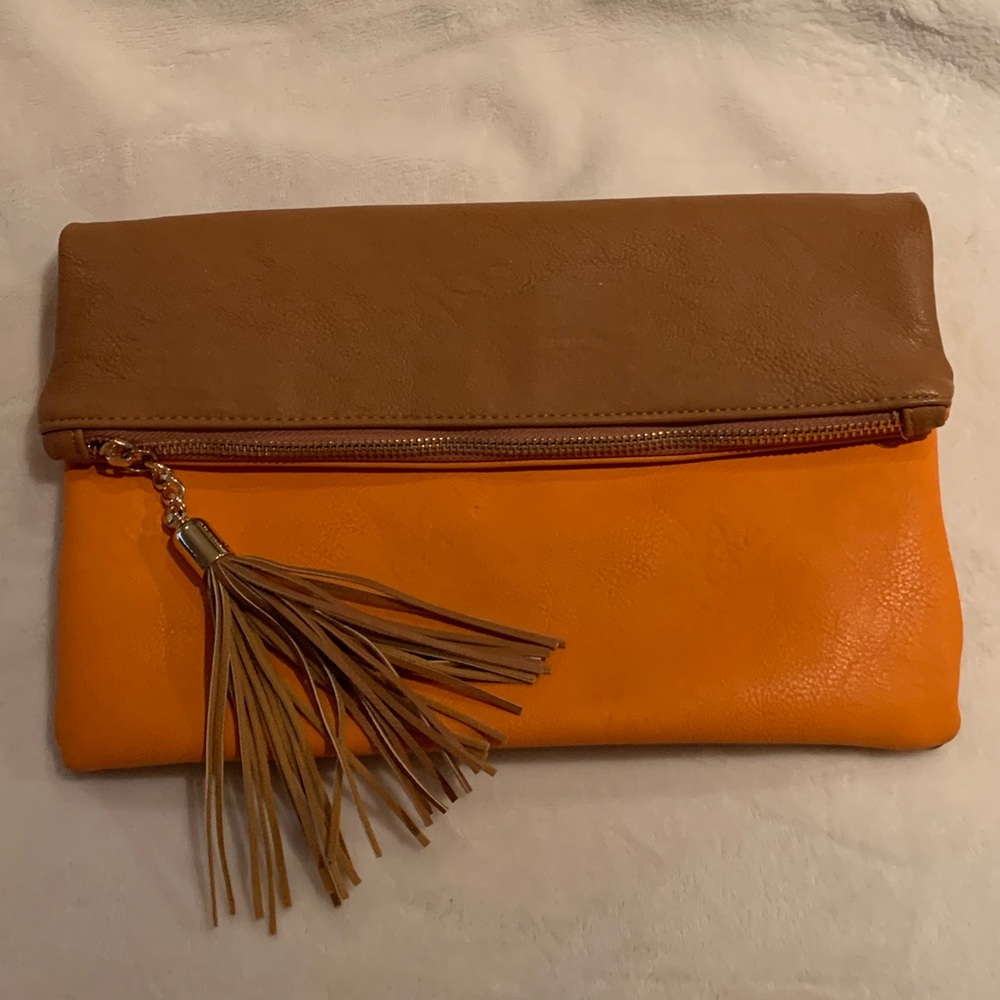 Vegan Leather clutch
